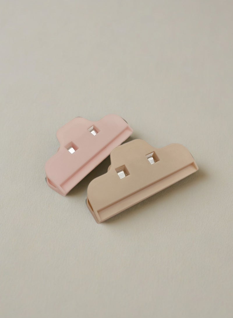 Food Bag Clip, Set of Two Food Bag Sealing Clips, Food Bag Sealing Tool, Clips for Packaging Food, Coffee, Bread, Bagels, and Toast, Clip and Handle for Large Books, Cooking Book Clip, Clip for Gathering and Securing Book Pages, Bag Sealing Clips and Book Holders, Food Bag Sealing Clips, Handle for Sealing Bags after Use, Handle and Clip to Help Preserve Open Food.  - Image 3