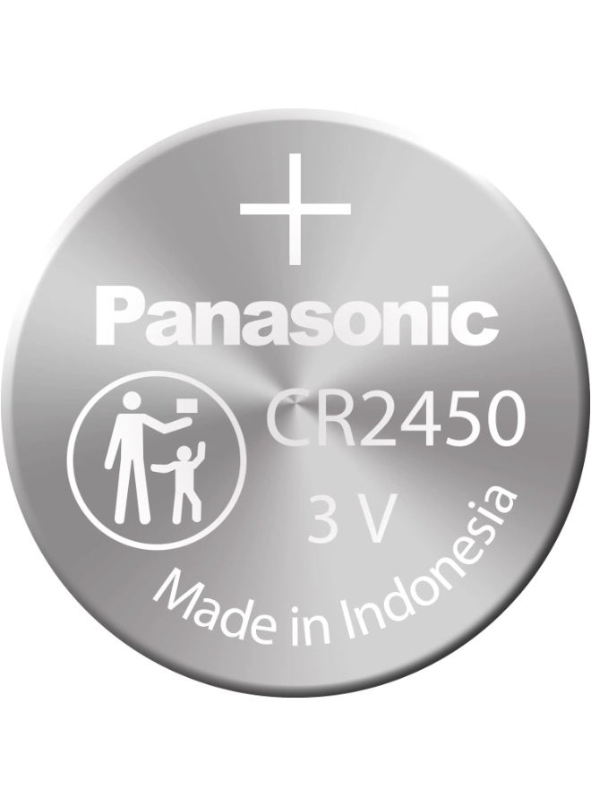 باناسونيك 1-Piece Panasonic CR2450 Lithium 3V Indonesia Battery - Image 1