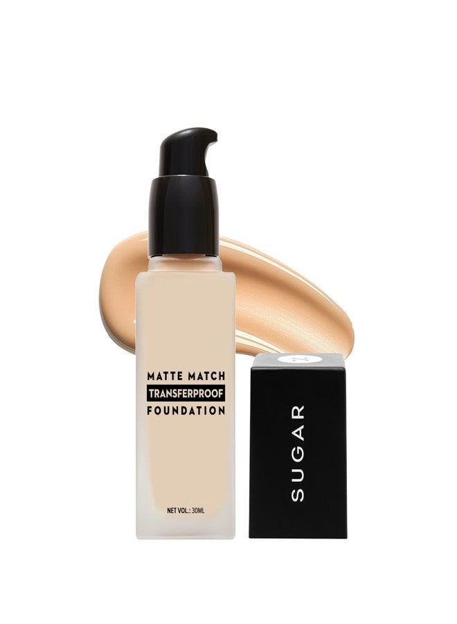 SUGAR Cosmetics Matte Match Transferproof Foundation | Upto 24 hr wear | Waterproof | Suits All Skin Types | 30ml (47 Borgia) - Image 1