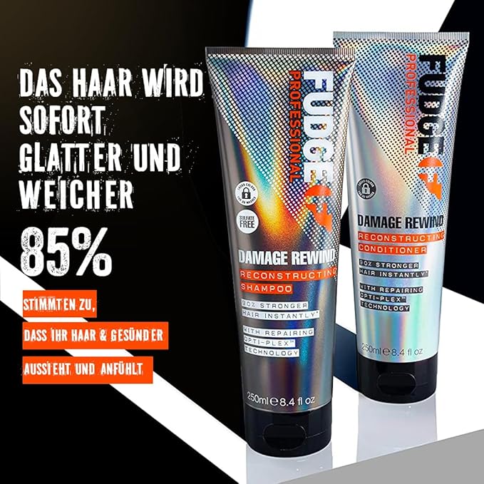 Fudge Professional Damage Rewind Reconstructing Conditioner Bulk Size Hair Repair 90 Percent Stronger Hair Bond Repair Technology 1 Litre - Image 3