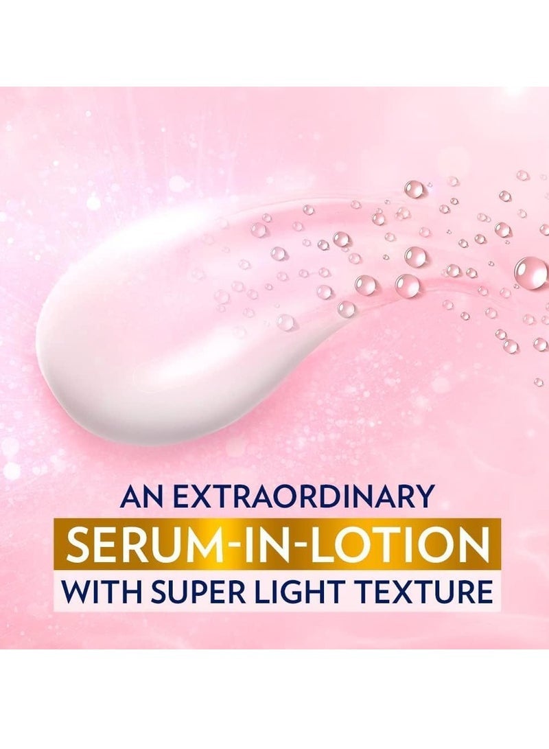 Vaseline Gluta-Hya Dewy Radiance Lotion for Face & Body | Gives Brighter Skin | Glutathione & Niacinamide Infused Moisturizer, 200ml - Image 4