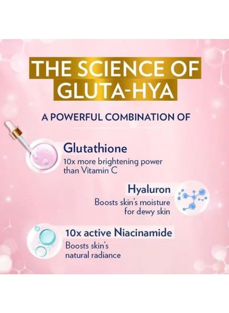 Vaseline Gluta-Hya Dewy Radiance Lotion for Face & Body | Gives Brighter Skin | Glutathione & Niacinamide Infused Moisturizer, 200ml - Image 3