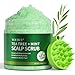 VOERUY Scalp Scrub, Tea Tree Scalp Exfoliator Scrub Shampoo, 2-in-1 Scalp Treatment with Mint Oil, Hair Treatment to Clarify and Remove Build up with Silicone Scalp Massager, 10.6oz/300g - Image 2