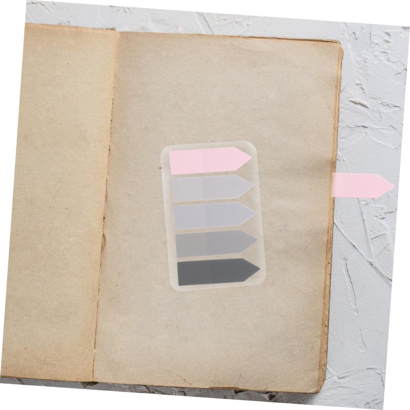 Adhesive Page Markers 10 Sets Arrow Index Tabs Reading Highlight Strips Book Accessory - Image 3