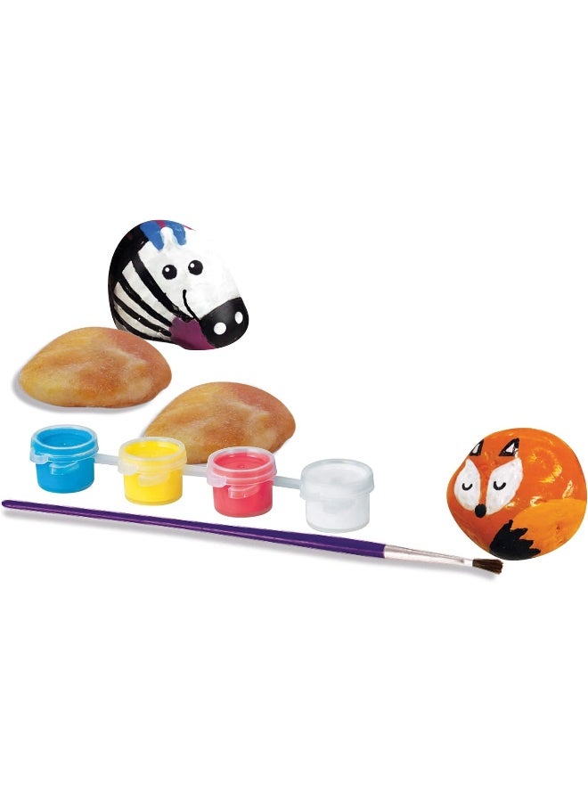 4M Little Craft Garden Stone Painting & Making Kit – Paint Decorative Garden Stones with Bright Designs | Arts & Crafts Activity for Kids Ages 5+ | Creative Garden Decor & Gift | 00‑04766 - Image 3