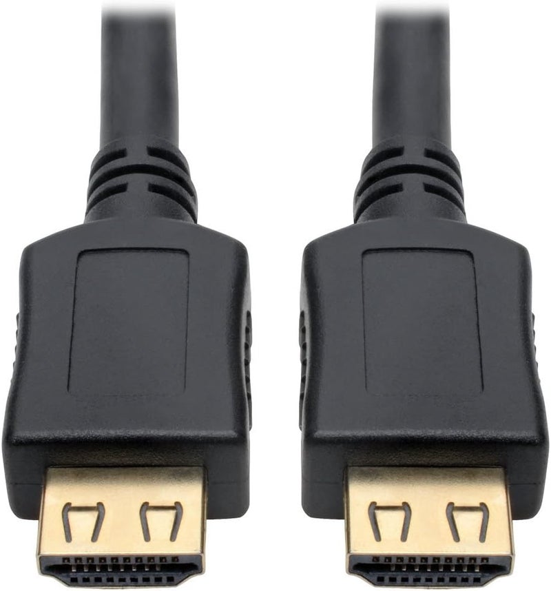 تريب لايت كابل HDMI عالي السرعة من Tripp Lite، طول 50 قدمًا، مزود بموصلات قابلة للإمساك، لون أسود (P568-050-BK-GRP) - Image 1