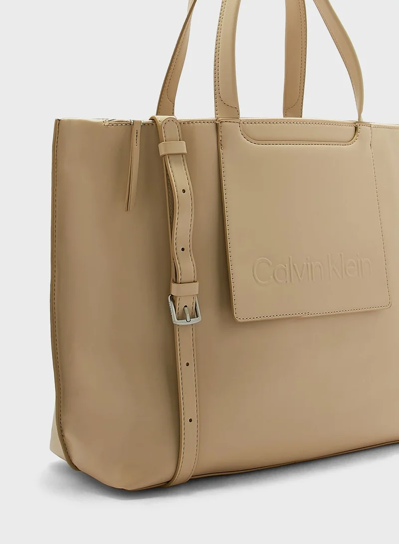 CALVIN KLEIN Top Handle Large Shopper Bag