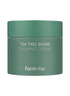 FARMSTAY FARMSTAY TeaTree Biome Calming Cream - Day & Night Daily Face Moisturizer cream for Women & Men, Calming & Hydrating Cream for Dry, Sensitive, Itchy Skin, Acne, Korean Skin Care 2.70 Fl. Oz / 80ml  - Image 1