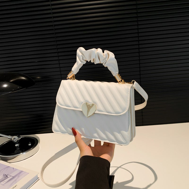 Distinctive Handbag 2024 Casual Ins Shoulder This Year Popular Fashion Korean Crossbody Small Square Bag - Image 1