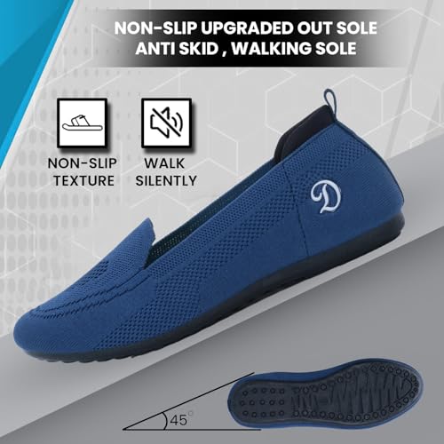 DOCTOR EXTRA SOFT Flexible Memory Foam Women's Shoes for Walking Gym Training | Casual Sports,Slip-On,Lightweight Lace up Jutis Bellies Classy Ballerina for Ladies and Girls New-D-1003 - Image 5