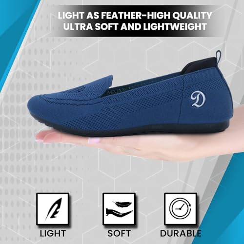 DOCTOR EXTRA SOFT Flexible Memory Foam Women's Shoes for Walking Gym Training | Casual Sports,Slip-On,Lightweight Lace up Jutis Bellies Classy Ballerina for Ladies and Girls New-D-1003 - Image 4