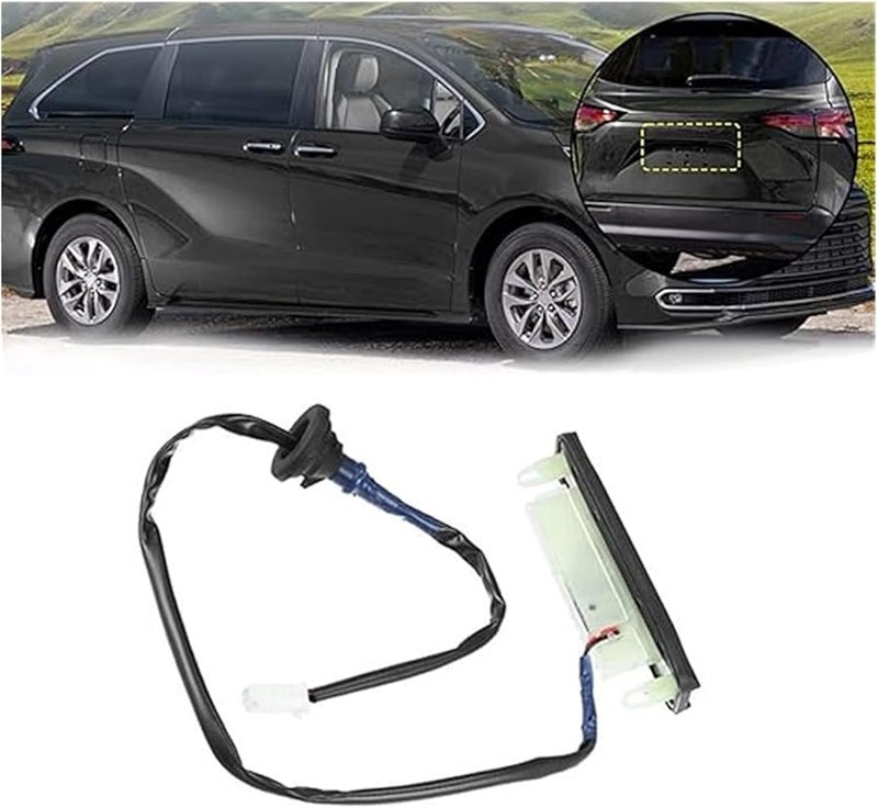 تويوتا كامري 2007-2011 مفتاح قفل باب الصندوق الخلفي زر المشغل 84840-08010 - Image 3