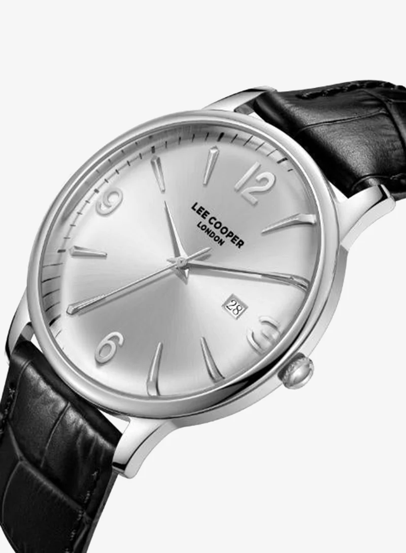 Lee Cooper Men's Leather 3H Watch LC08379.331 - 40 mm