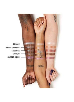 Urban Decay ظلال عيون مون داست 24/7 - كاوبوي سبيس كومباكت - ذهبي شامبانيا فاتح مع بريق فضي - أقصى قدر من اللمعان واللمعان المخملي  - Image 4
