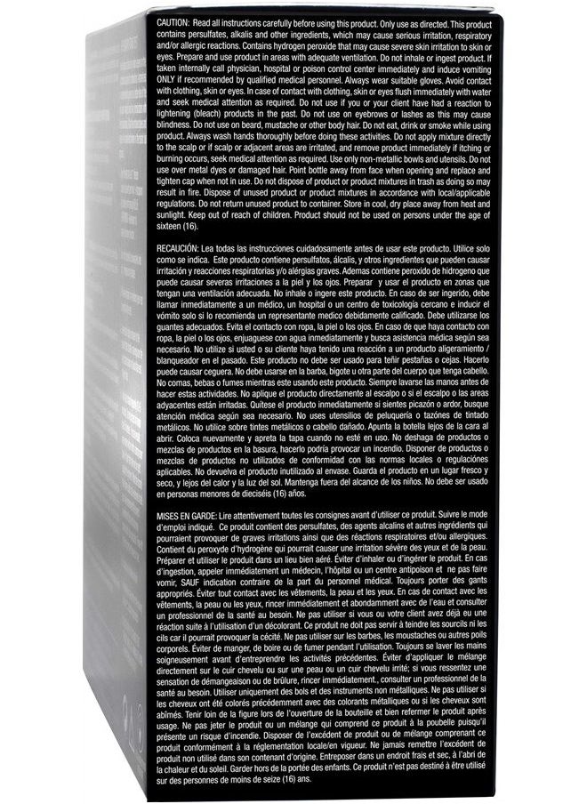 Manic Panic - Blue Lightning Hair Bleach Kit - 30 Volume Developer + Bleach Powder Hair Lightener Lifts up to Five Levels And Eliminates Orange Tones - Vegan And Cruelty Free - Image 1