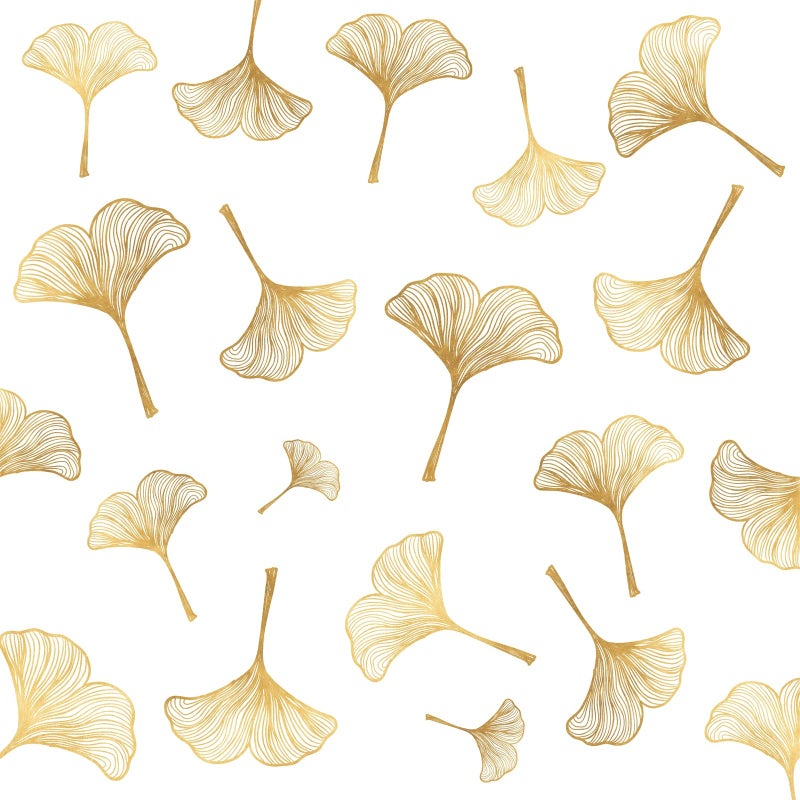 Gold Wall Decals Gold Leaves Wall Decals Peel and Stick Modern Leaf Wall Stickers Living Room Decor Abstract Floral Wall Stickers Nordic Plant Art Wallpaper Decal for Bedroom Bathroom Kitchen Decor