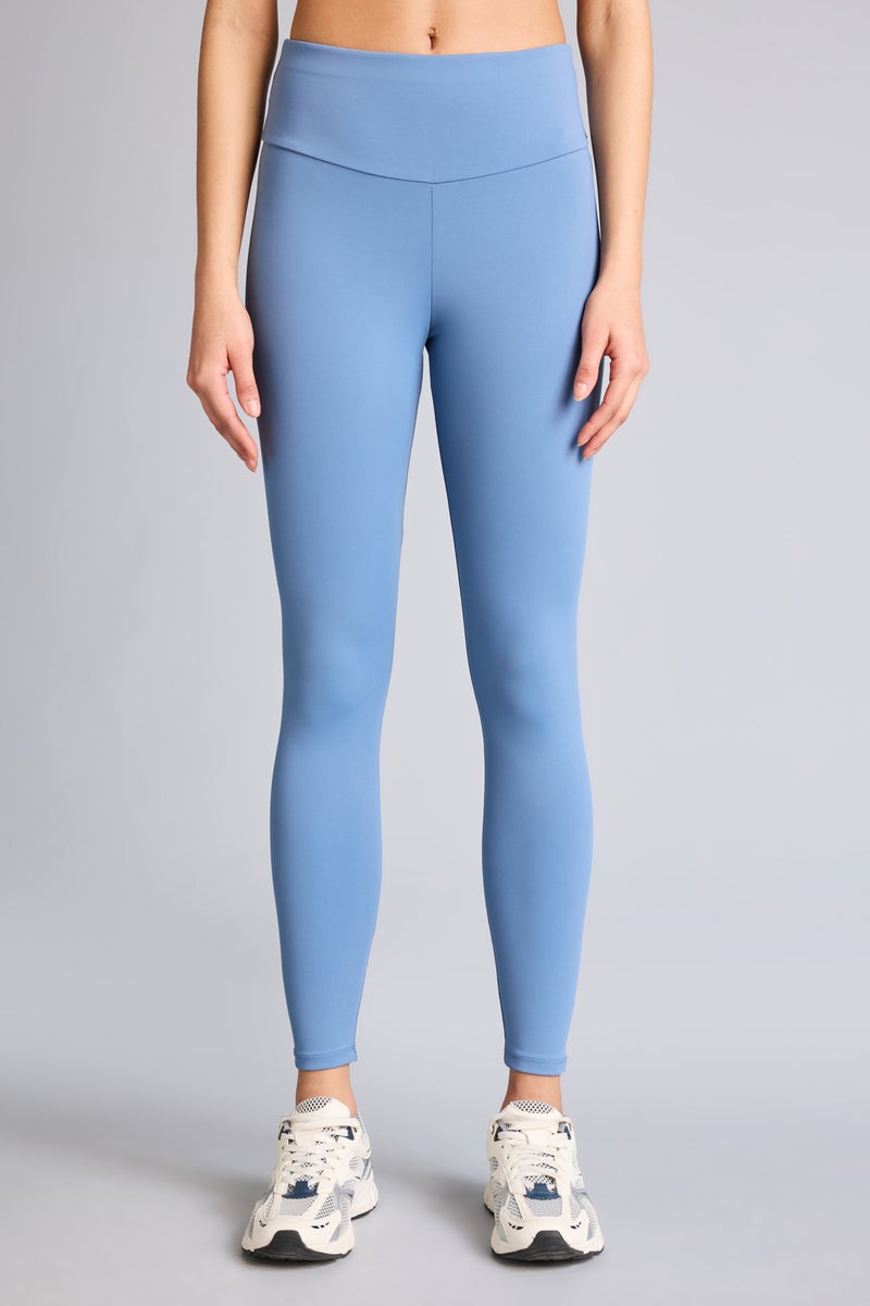 DeFacto Blue Woman High Waist Ankle Length Leggings Casual - Image 4