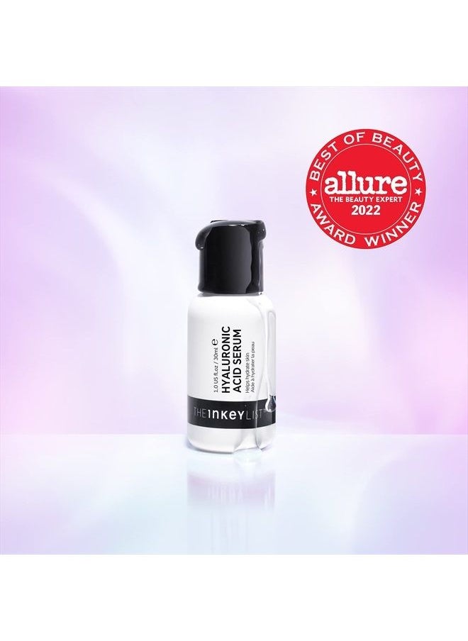 The Inkey List - Hyaluronic Acid Serum, Hydrate Multiple Layers of Dry Skin, Plump and Smooth Fine Lines and Wrinkles, 1.0 fl oz - Image 1