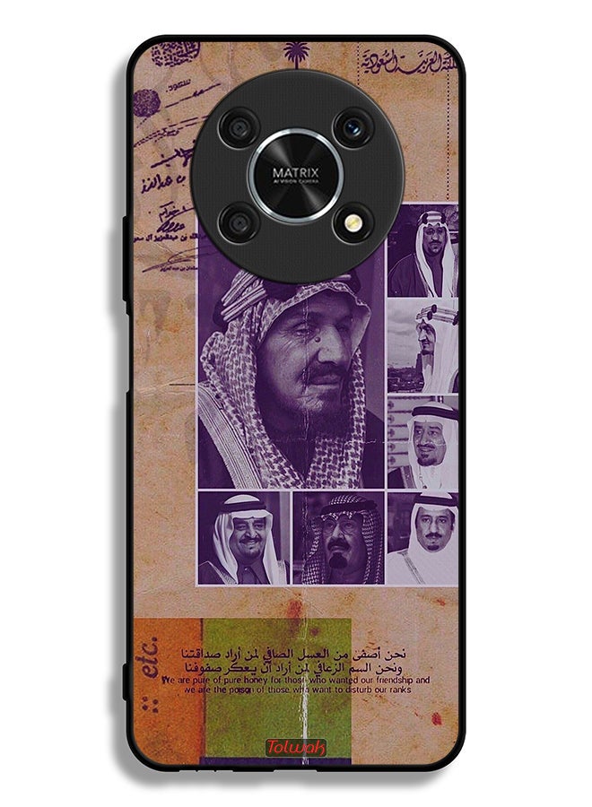 Tolwak Honor X9 5G Protective Case Cover Saudi Kings Vintage Photos - Image 2