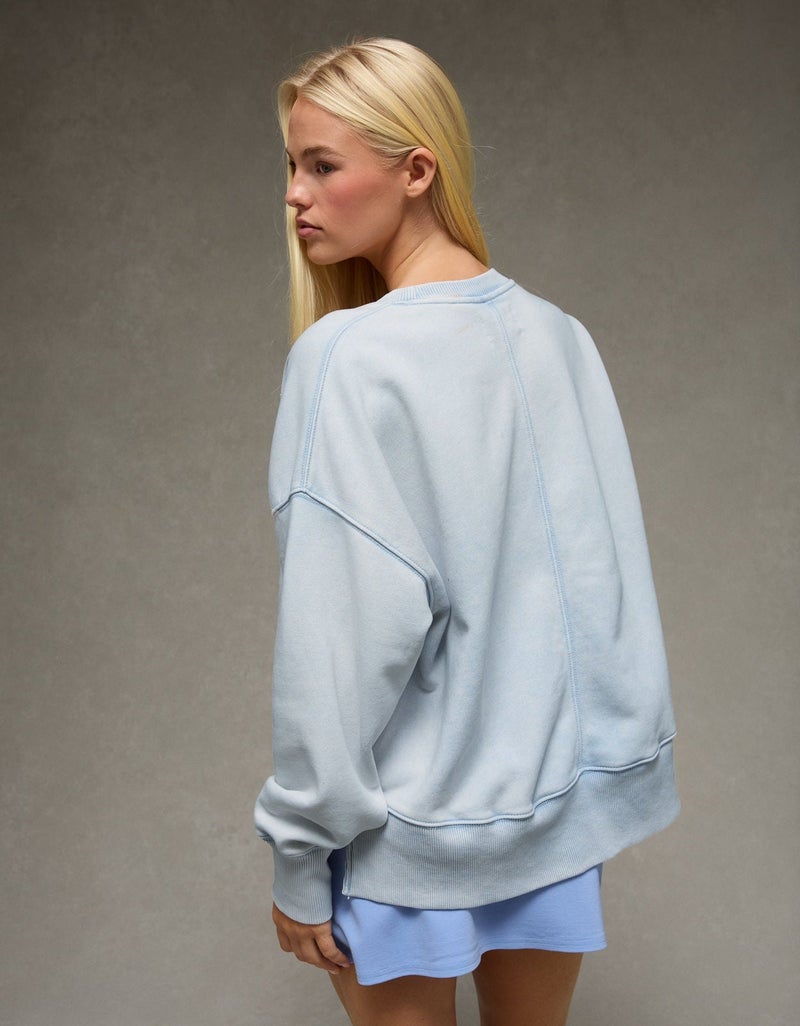 American Eagle AE Everyday Luxe Oversized Sweatshirt - Image 2