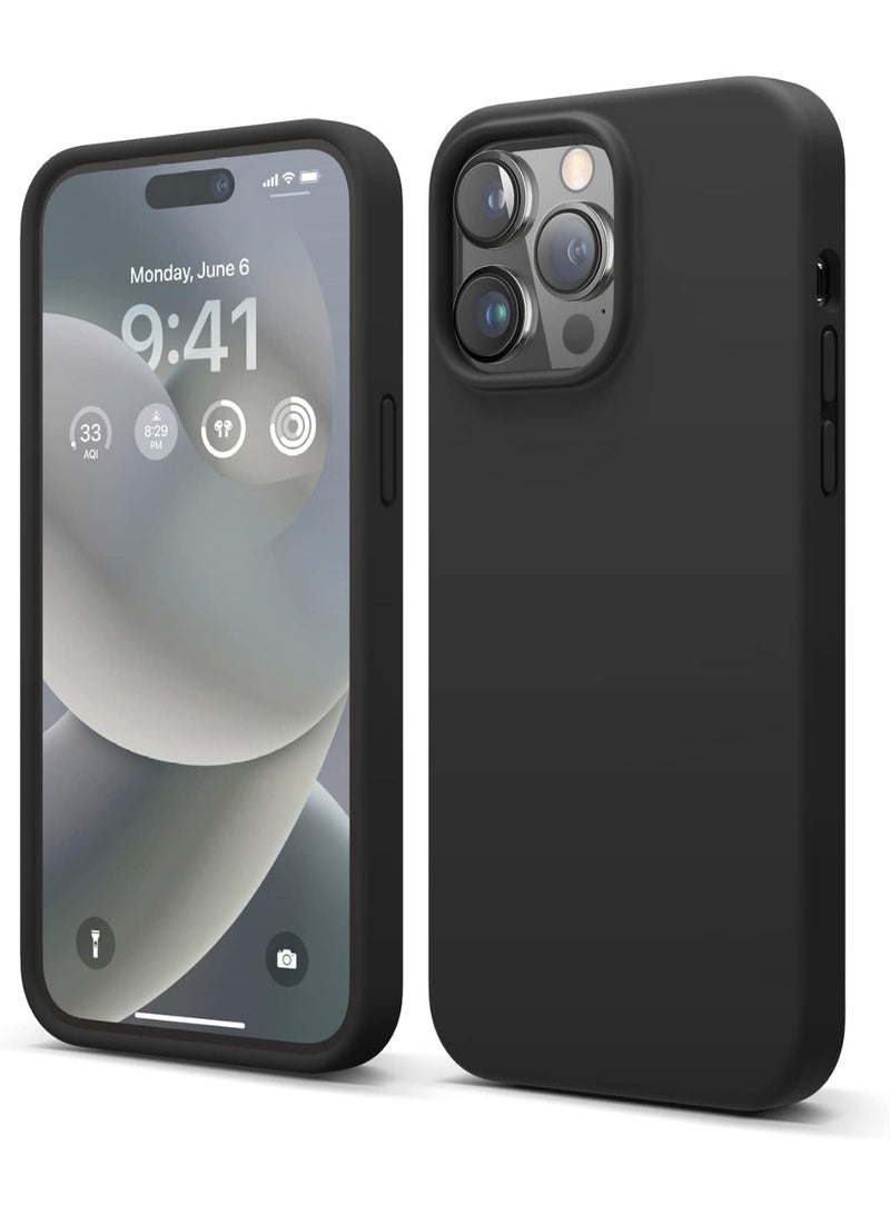 BORTONY iPhone 14 Pro Max Case Liquid Silicone Anti Scratch Anti Fingerprint Soft Silky Touch Shockproof Protective Cover for Apple iPhone 14 Pro Max - Image 1