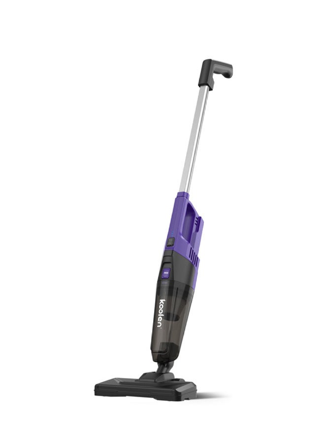 KOOLEN Cordless Vacuum Cleaner - 100 Watts - 2000 Amp -  Purple - 806106006 0.6 L 100 W 806106006 Black & Purple - Image 1