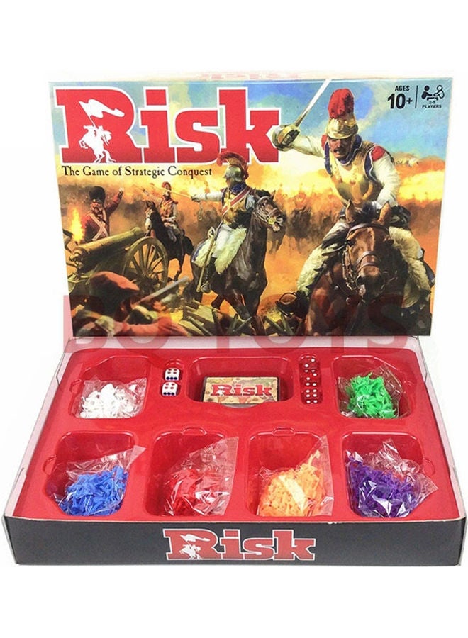 Risk Strategic Conquest Board Game - Image 1