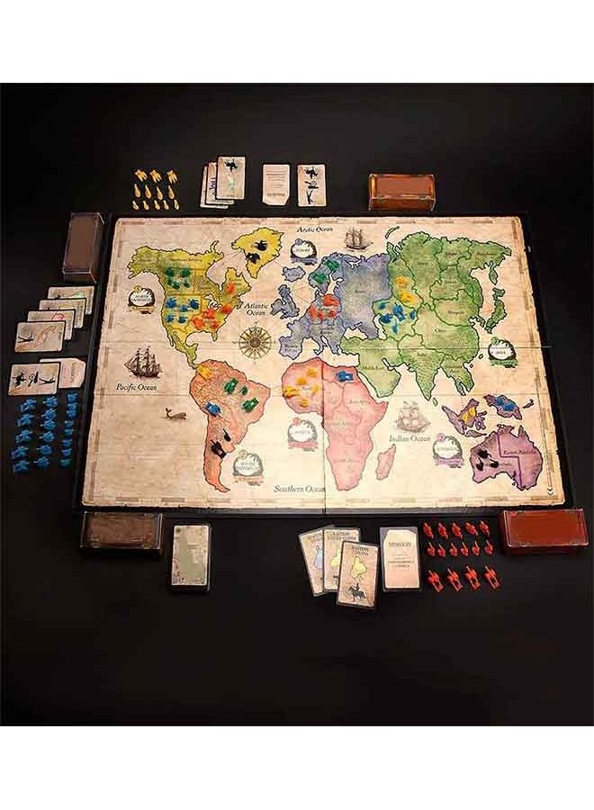 Risk Strategic Conquest Board Game - Image 4