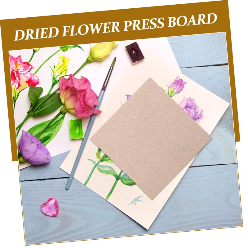 4 Sheets Ink Blotting Paper Absorbent Board for Flower Pressing Scrapbooking - Image 4