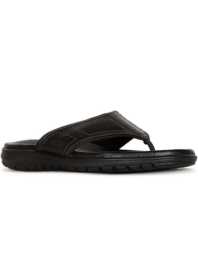 Hush Puppies - Hush Puppies Men's CHARLES 2.0 THONG (8756125_BLACK_7 UK) - Image 1