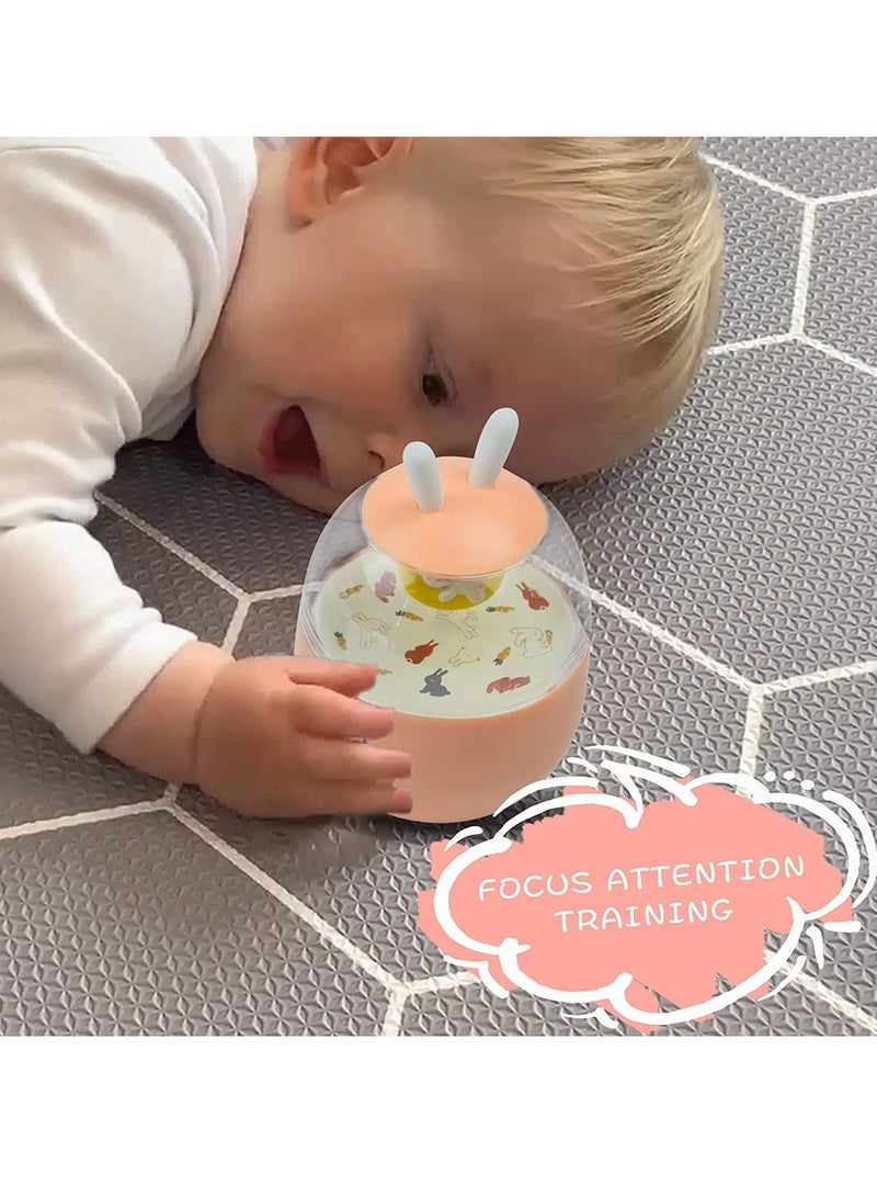 Excefore Tumbler Toy for Baby, Roly Poly Toys(Pink) - Image 2