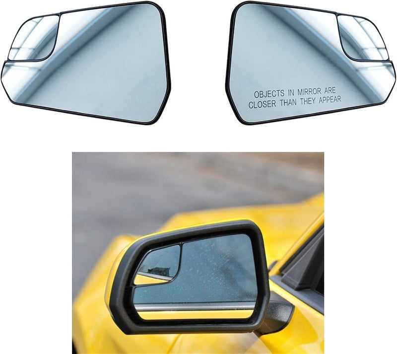 Wivplex Heated Side Mirror Glass for Ford Mustang 2015-2019 - Image 5