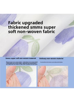 Generic Disposable Four-piece Hotel Printed Bed Sheet Travel Train Sleeper Dirty Duvet Cover Portable Double Travel Suit-Color:Disposable White Sheets 180*220cm-Specifications:Sheets:180*220cmx1  - Image 4