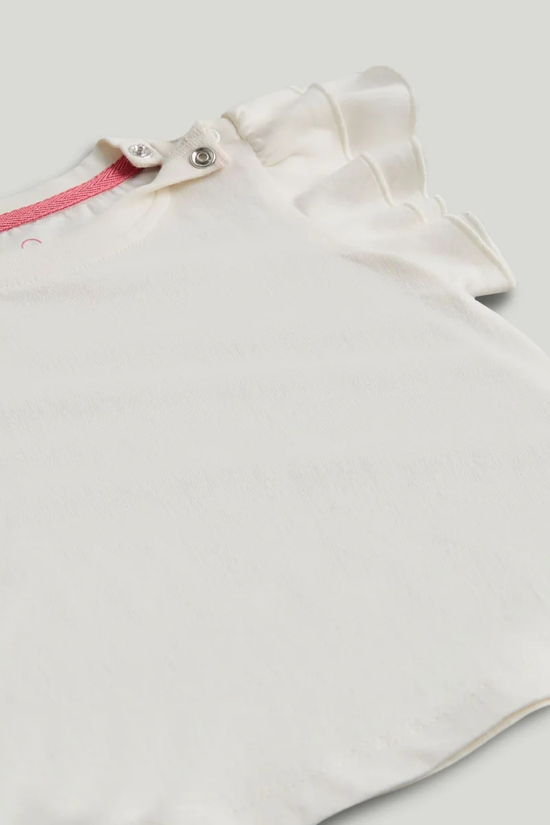 مذركير طقم فستان وردي كاروهات مع تي شيرت