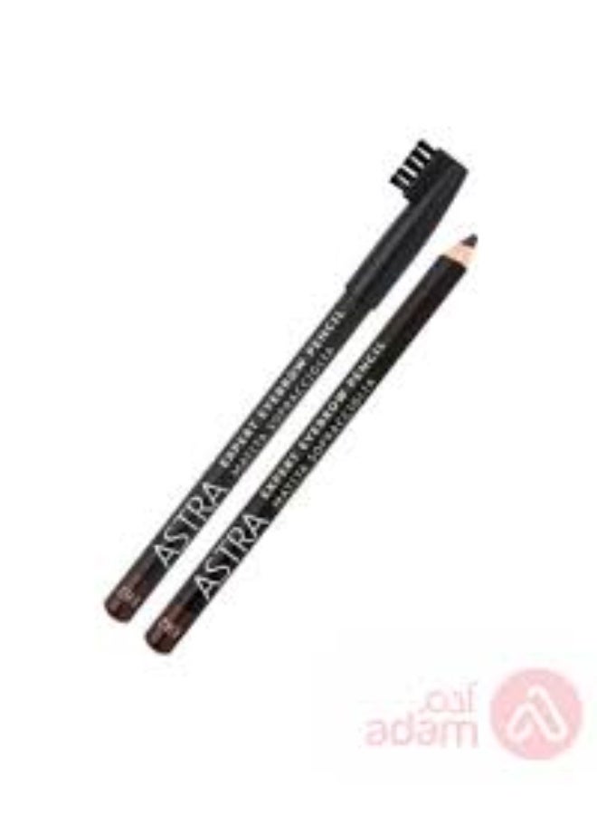 Astra Expert Eyebrow Pencil, Dark Brown, EB2 - Image 2