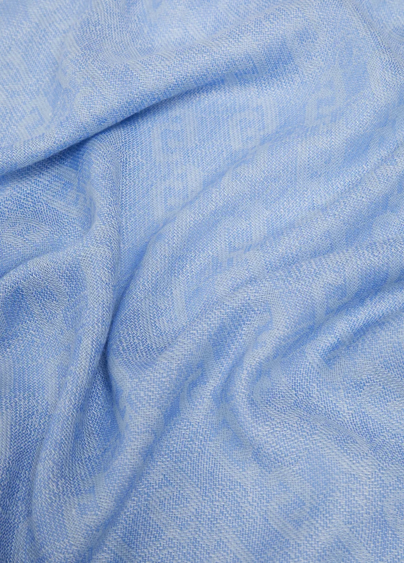 Liu Jo Jacquard stole with logo