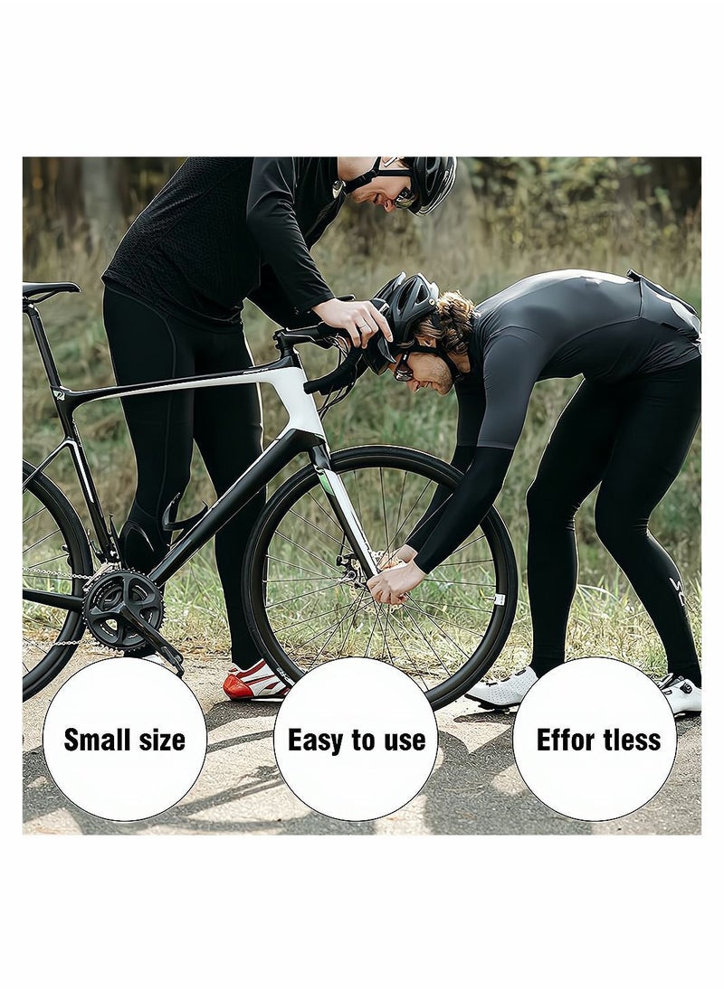 Y&D - Bicycle Wrench, Bike Front Fork Shoulder Cover Wrench Cap Removal and Installation Spanner Tool, Repair Tool for XCM/XCT/RST MTB Bike, 2 Pcs, Blue Red - Image 1