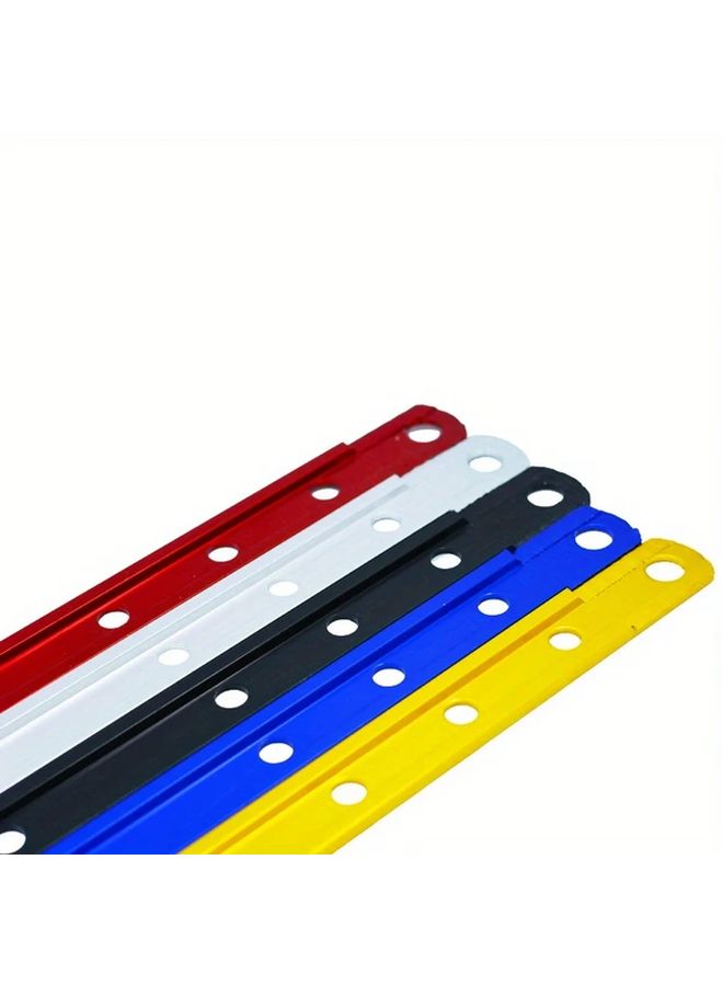 Universal Motorcycle Flat Bar Extension Bracket Golden 1pc Thick Exhaust Pipe Hanger Adjusting Bracket Multifunctional Bracket - Image 4