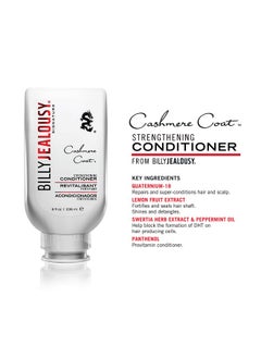 Billy Jealousy Billy Jealousy Cashmere Coat Hair Conditioner for Men, Strengthening & Hydrating Conditioner Infused with Peppermint, Lemon Fruit & Swertia Extract Ideal for Fine, Thinning Hair, 8 Fl Oz  - Image 3