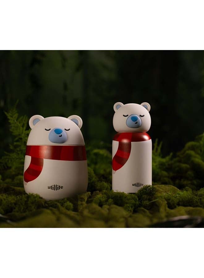 Utilife Zoofiesta Kids Insulated Water Bottle - Polar Bear Design - Leak-Proof & BPA-Free - Image 5