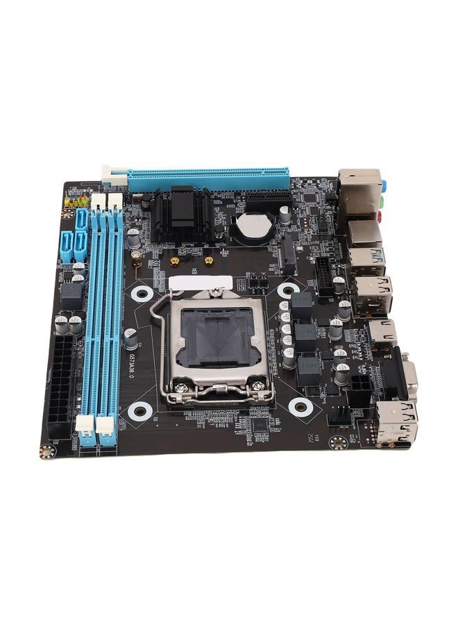 DAUERHAFT PC Motherboard Gaming Motherboard H81 M.2 NVMe NGFF 6Gb/s LGA 1150 Micro ATX High Speed Desktop PC - Image 2