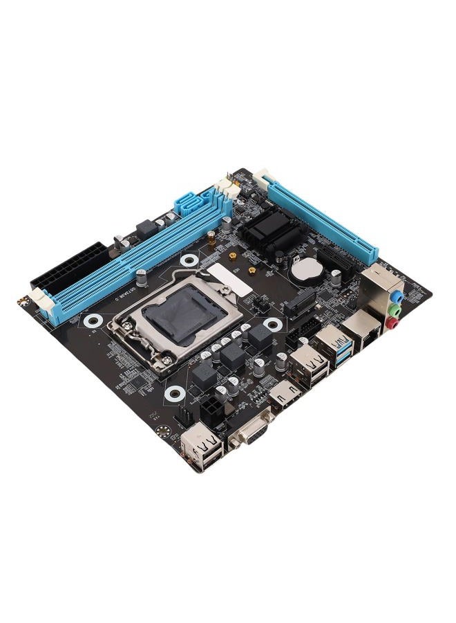 DAUERHAFT PC Motherboard Gaming Motherboard H81 M.2 NVMe NGFF 6Gb/s LGA 1150 Micro ATX High Speed Desktop PC - Image 4