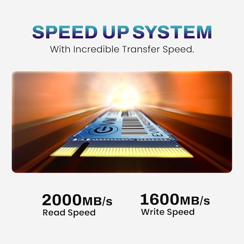 EVM 512GB M.2 NVMe SSD 2242 | PCIe Gen3 Internal Solid State Drive | 2000MB/s Read | 900MB/s Write | High Speed Storage | Shock Resistant | Laptop & Desktop Compatible | 5 Year Warranty(EVMNV42/512GB) - Image 3