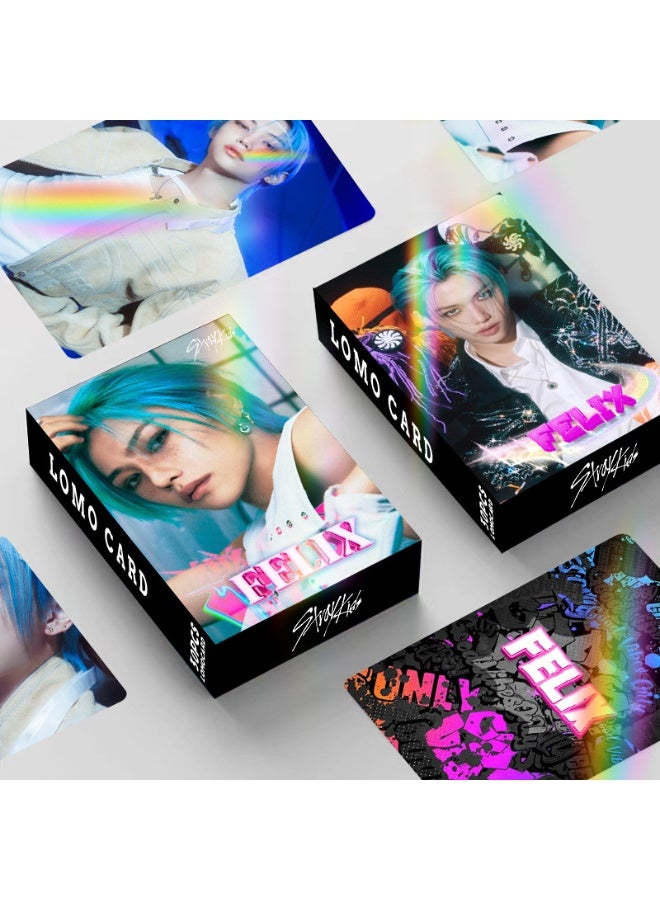 NIBEMINENT 30 Pcs Kpop Stray Kids - Felix Lomo Cards Card For Fans Collection Gifts - Image 1