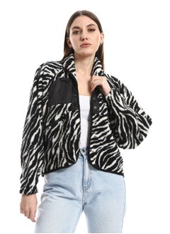 Tiger jacket with two snaps, black & white - pzsku/Z8EB8E5230D8475EFE278Z/45/_/1709557541/2687b389-7487-430a-8148-e0d74f3d0db0