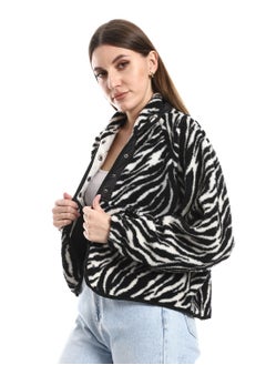 Tiger jacket with two snaps, black & white - pzsku/Z8EB8E5230D8475EFE278Z/45/_/1709557541/dc89ee24-76e1-4a80-8867-4141bb00b51a