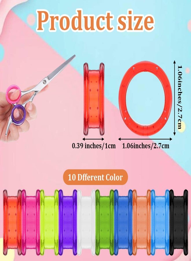 ولهيف 30 قطعة من حلقات الأصابع المصنوعة من السيليكون للمقص، مع حشوات ناعمة للإبهام، لحماية أصابع الحيوانات الأليفة أثناء قص شعرها، وحلقات أصابع للمقص، ومقابض حلاقة لقص شعر الكلاب، وإكسسوارات الحلاقة. - Image 2