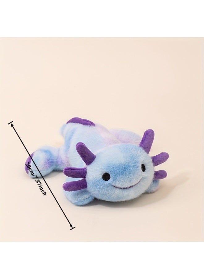 Adorable "Palm-Sized" Axolotl Plush Toy – A Cute Desk Companion, Small Office Ornament, Home Decor Figurine, And Perfect Gift - Image 2