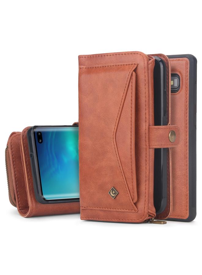 S-TOP Case For Samsung Galaxy S10+ Multi-functional Zipper Wallet Leather Phone Case - Image 5