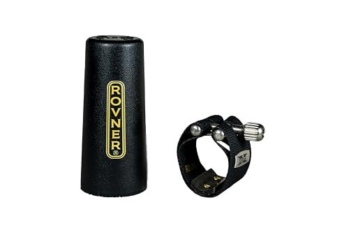 Rovner Ligature & Plastic Cap for Bb Clarinet - Versa X Ligature for Hard Rubber Mouthpiece (X-1R) - Image 2
